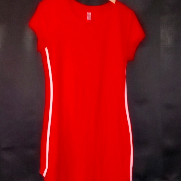 Robe T-shirt Sexy Et Confortable American Apparel - Teal Clair - Taille L - 100% Coton - Neuf Sans étiquettes